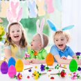 thumbnail image 2 of Flor de Pascua Building Blocks DIYDEC con huevos de Pascua, 12 unidades, 2 of 6