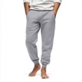 thumbnail image 4 of HKYNLAG Mens Baggy Sweatpants with Pockets Drawstring Elastic Waist Loose Soft Joggers Sweatpants for Workout Running Light Gray 3XL, 4 of 7