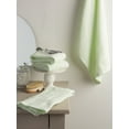 thumbnail image 6 of Contemporary Home Living Set of 4 Green Rectangular Hand Towel 25", 6 of 8