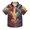 Fantasy Dragons Battle, variant on Dailycode Small Short Sleeve Button Down Shirts Fantasy Dragons Battle Casual Shirt 3-10 Years
