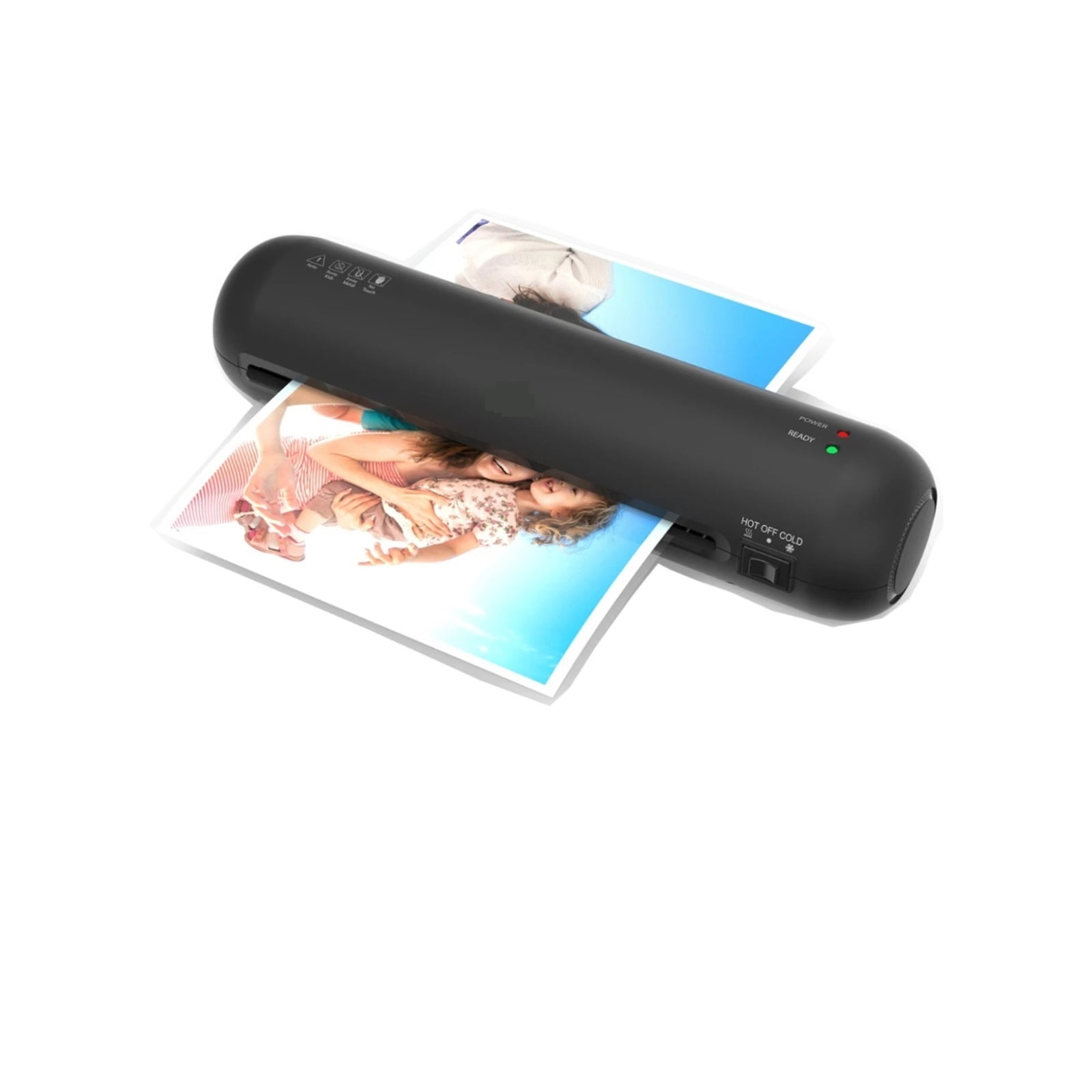 Laminator Photo Document Laminating Machine Support Hot And Cold Lamination 2 Roller System