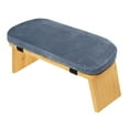thumbnail image 3 of Meditation Bench Folding Kneeling Stool with Soft Cushion Wooden Prayer Stool for Yoga Meditation Seiza Practice, 3 of 9