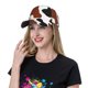 thumbnail image 5 of Fotbe Brown Black Cow Gorro Clásico de Béisbol, Gorra Ajustable con Broche Snapback, Gorro de Exterior de Algodón Suave, 5 of 6