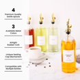 thumbnail image 2 of Boquilla para verter licor Molimoli, acero inoxidable, color dorado, 2 of 7