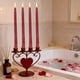 thumbnail image 4 of Velas Roscadas Galvanizadas Con Parafina Vela de cera de poste largo con rosca galvanizada roja de 4 piezas para decoración romántica y de bodas en restaurantes. JASKFLY, 4 of 9
