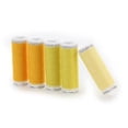 thumbnail image 3 of GÜTERMANN Sew-All polyester fil No. 120 Colour Gradient 5-Pack, jaune, 128 m (140 yd), 3 of 3