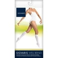 thumbnail image 2 of SIGVARIS Women's Casual Cotton 146 Calf High Compression Socks 15-20mmHg, 2 of 4