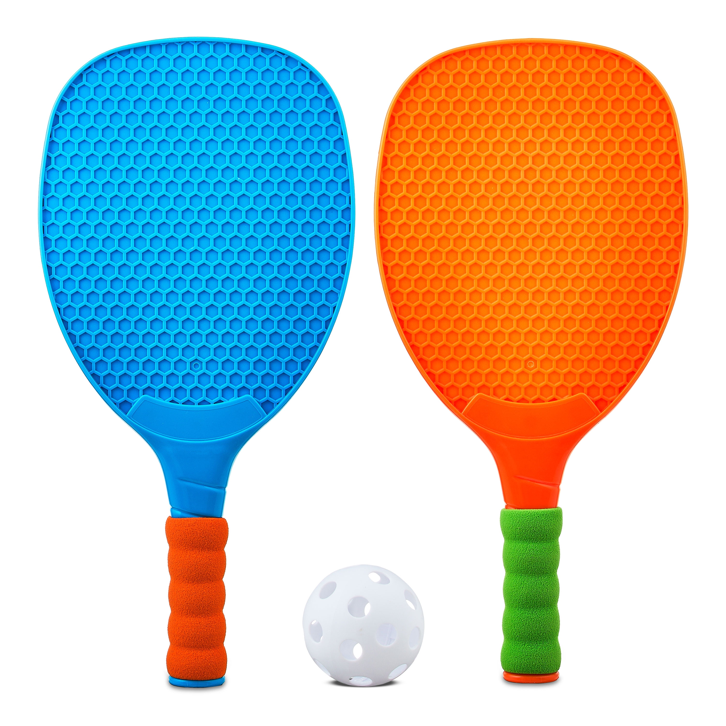 Play Day Pickleball Set, 3Piece Set with 2 Paddles & 1 Ball  All Skill Levels, Children Ages 4+  (图2)