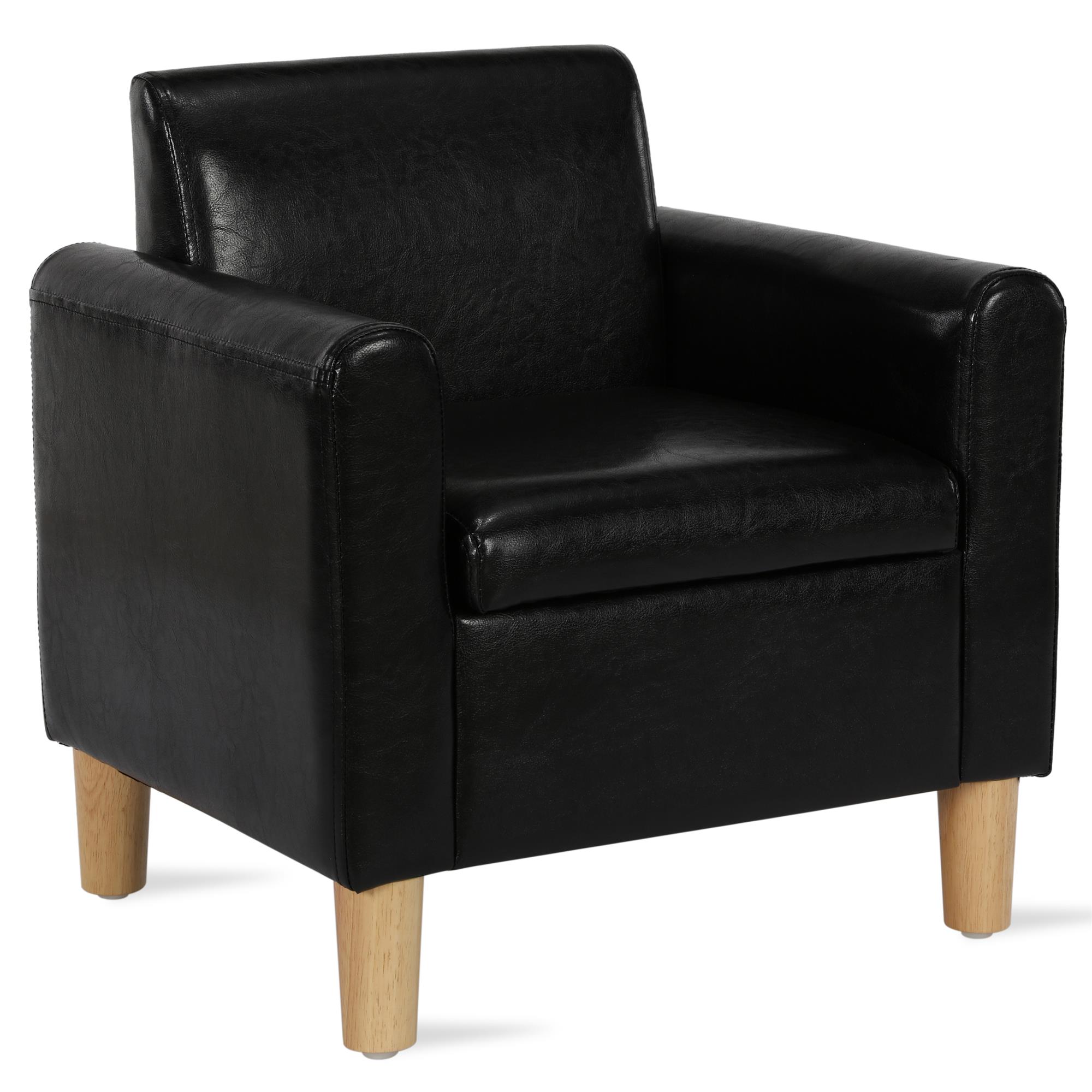 Baby Relax Churchill Kids Arm Chair with Storage Under Seat, Black