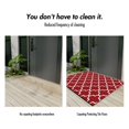thumbnail image 5 of Alfombrilla de diatomita - Alfombra absorbente para puerta de baño, antideslizante, de secado rápido, 40x60cm/15.74x23.62in, negro, microfibra de alta densidad, respaldo de TPR, lavable a máquina, 5 of 5
