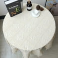 thumbnail image 4 of Handmade Tablecloth Hollow Crochet Tablecloths Lace Doily Cotton Table Doilies for Wedding Praty Home Birthday Kitchen Decoration, 4 of 5