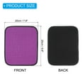thumbnail image 2 of Uxcell Microfiber Bowling Ball Shammy Pad 10" x 8", Bowling Ball Towel Cleaner Non-Slip for Men, Violet/Rose 2 Pack, 2 of 5