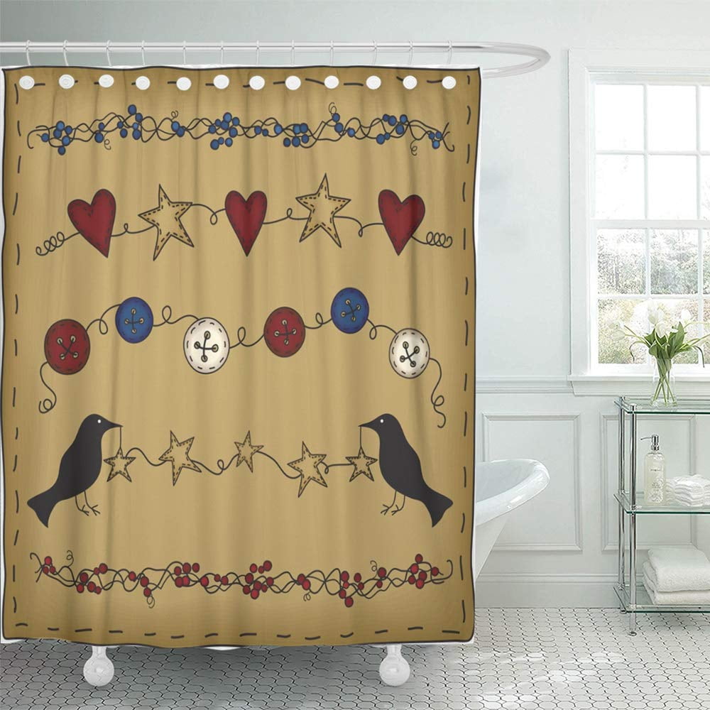 PKNMT Collection Primitive Style Design Perfect Your Country Crafting Needs Bathroom Shower