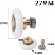 thumbnail image 3 of 4pcs Shower Door Rollers Rooms Cabins Pulley Diameter 20232527mm Shower Sliding Door Wheel Runner, 3 of 5