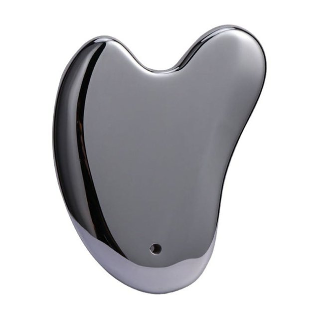 Herramientas de raspado Gua Sha de piedra de terahercios premium para masaje facial y corporal, mejora la circulación, reduce la hinchazón, drenaje linfático y reduce las arrugas. Masajeador Gua Sha.