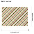 thumbnail image 3 of Rectangular Tablecloth 60x84 Inch – Waterproof Polyester Printed Table Cover, Wrinkle Resistant, Washable for Kitchen & Dining, Colorful Geometry Pattern, 3 of 6