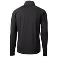 thumbnail image 3 of Men's-Cutter & Buck  Black Nashville SC Adapt Eco Knit Hybrid Recycled Quarter-Zip Pullover Top, 3 of 3