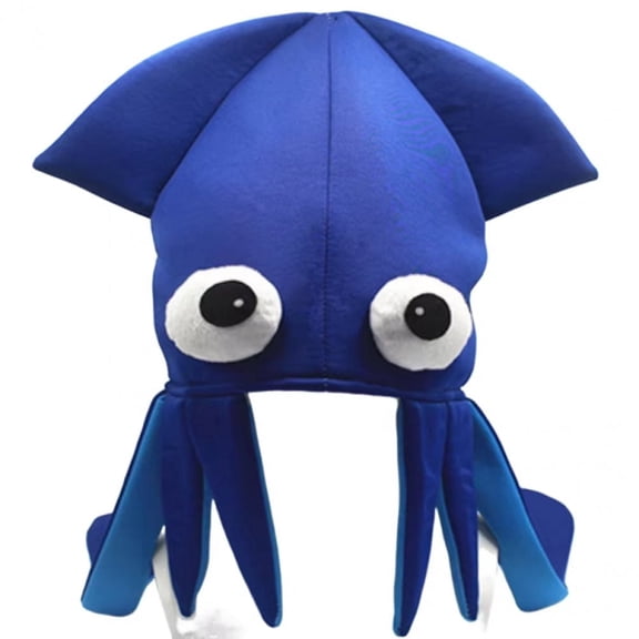 vlrwzc Handmade Squid Hat Cartoon Octopus Hat Happy Birthday Party Octopus Hats Funny Hat for Party Decoration