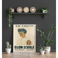 thumbnail image 2 of Egon Schiele Exhibition Poster 1970 Museum Poster, 2 of 2