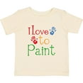thumbnail image 3 of Inktastic Painting Art I Love to Paint Boys or Girls Baby T-Shirt, 3 of 5