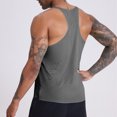 thumbnail image 6 of Mlzmgr Compression Tank Tops for Men Slim Sleeveless Crewneck Tops Stretchy Summer Workout Gym Tanks, 6 of 6