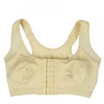 thumbnail image 3 of Femmes Soutien Sportif Post-Chirurgical Soutien-Gorge Fermeture avant avec Bretelles Réglables Wirefree Racerback, 3 of 12