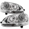 thumbnail image 1 of HEADLIGHTSDEPOT Headlight Halogen CAPA Certified Left And Right Pair Compatible With 2005-2010 Volkswagen Jetta Sedan, 1 of 4