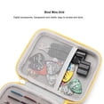 thumbnail image 3 of Bolsa de almacenamiento para púas de guitarra Cateissary Organizador impermeable EVA, 3 of 6