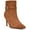 Medium Natural, variant on Nine West Womens Dian Suede Dressy Booties