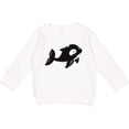 thumbnail image 2 of Inktastic Cute Baby Orca Toddler Sweatshirt, 2 of 4