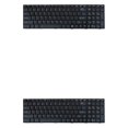 thumbnail image 1 of xinxixnxx Stylish V139922CK1 Laptop Keyboard for MSI GE60 GE70 GP60 CX70 with Sleek Black Frame Type1 2PCS, 1 of 1