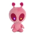thumbnail image 1 of Aurora Interstellar Galactic Cuties Solar Light Up Alien Stuffed Animal - Cosmic Companions - Illuminating Fun - Pink 8 Inches, 1 of 2