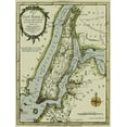 thumbnail image 2 of Kitchin 19x24 Black Ornate Wood Framed with Double Matting Museum Art Print Titled - New York New York - Kitchin 1778, 2 of 4