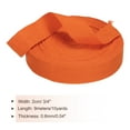 thumbnail image 2 of Uxcell Cotton Twill Tape Cotton Ribbon Bias Binding Tape Herringbone Webbing Trim for Sewing Binding Gift Wrapping Orange 10 Yard, 2 of 6