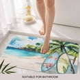 thumbnail image 3 of Summer Beach Door Mat&nbsp;Indoor Outdoor Entrance, Non Slip Rug for Kitchen Bathroom Entryway Rug, Tropical Coastal Palm Tree Surfboard Washable Doormat Floor Mat for Office Home Decor 24x36 Inch, 3 of 8