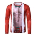 thumbnail image 1 of 2023 Winter New Men's Digital Printing Long Sleeve Santa Claus 3d Long Sleeve Printing, 1 of 5