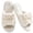 White, variant on CHICVOMEY House Slippers for women Plush Memory Foam Indoor Shoes with Bow Cute Fuzzy House shoes