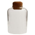thumbnail image 1 of Miangastore Récipient Scellé Bouteille de Stockage en Verre Transparent Rond 1Pcs 5.3X4.6In, 1 of 9