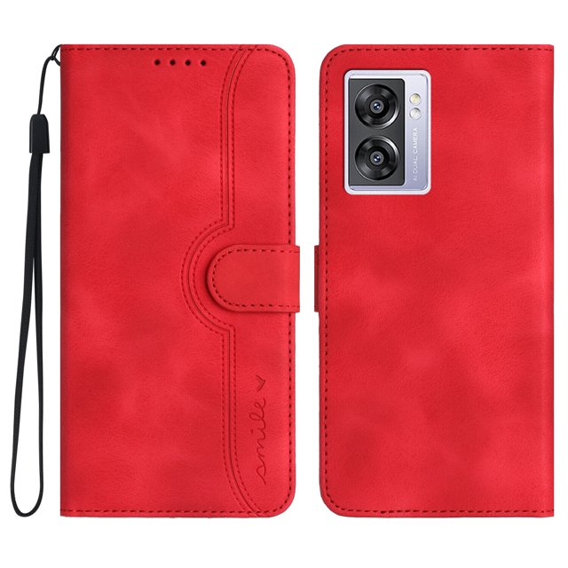 Compatible with OnePlus Nord N300 Case Premium PU Leather Wallet with Built-in Magnet Cover