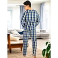 thumbnail image 3 of Pijama De Hombre Afelpada Pantalón Sudadera Tela Polar Suave, 3 of 5