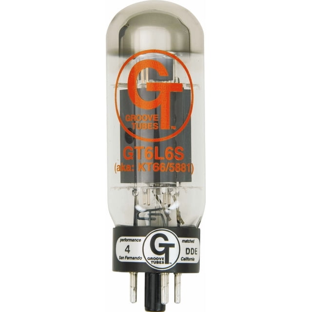 Tubos Quartet Tubes Groove Tubes GT-6L6-S Medium para amplificador