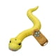 thumbnail image 3 of Juguete RC Snack Serpiente realista Animal arrastrándose Avanza, gira a la izquierda y a la derecha RC Amarillo, 3 of 9