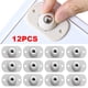 thumbnail image 1 of Rodillos Autoadhesivos para Muebles Bsvklp Ruedas Autoadhesivas Rotación 360 grados 12 Uds, 1 of 9