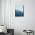 thumbnail image 3 of Breathtaking Sunrise Misty Forest Print - 12x16 Canvas Artwork Perfect for Bedroom or Living Room Wall Décor, 3 of 7