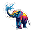 thumbnail image 4 of cartoon Elephant theme Stickers, Waterproof Elephant theme Sticker for Water Bottle Laptop Phone Cases Planner Skateboard Luggage Helmet Party Favor Decor, Ideal for Adults Teens Teacher Rewards, 4 of 9