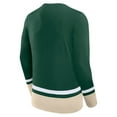 thumbnail image 3 of Men's Fanatics Green Minnesota Wild Back Pass Lace-Up Long Sleeve T-Shirt, 3 of 3