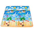 thumbnail image 1 of Alfombrilla de playa/picnic para bebé hecha de poliéster, alfombrilla portátil para bebé, alfombrilla para sala de estar// Kaili Sencillez, 1 of 5