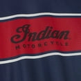 thumbnail image 5 of Indian Motorcycle Men's Script Performance LS Tee, Navy | 2864775, 5 of 9
