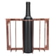 thumbnail image 5 of Colgador Para Copas De Vino, Práctico Estante Para Copas De Vino De Larga Vida útil Con Soporte Para Copas Para La Mayoría De Los Gabinetes Octpeak Bronce, 5 of 8