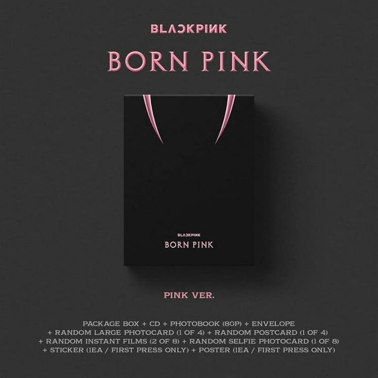 Blackpink - BORN PINK Standard CD Boxset Version B / BLACK, KPOP